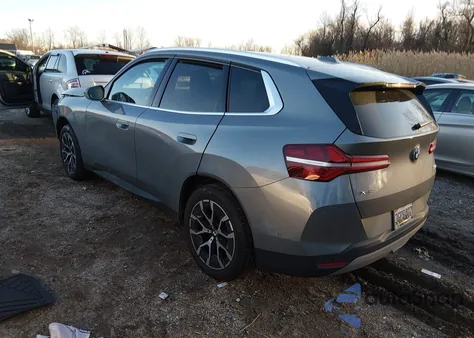 2025 BMW X3 30 xDrive from USA, damaged, VIN 5UX53GP01S9033548